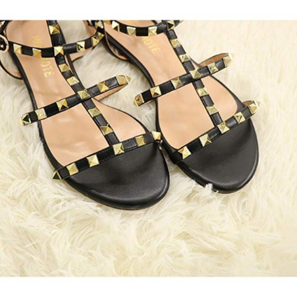 Studded Sandals -  - Cute and Comfy! - Size 9 - Picture 3 of 8